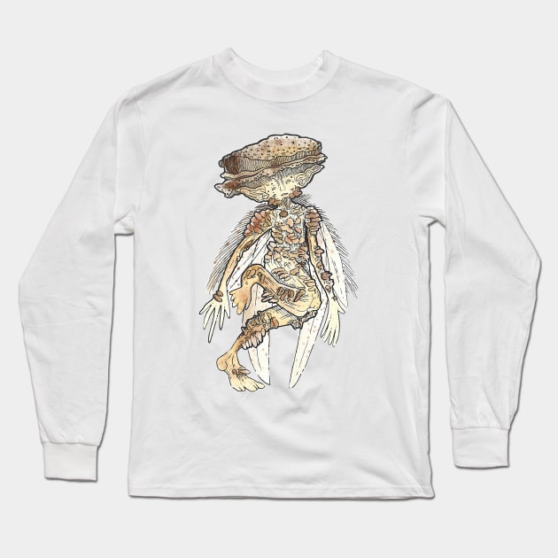 Fall Woodland Fairy Long Sleeve T-Shirt by Ballyraven